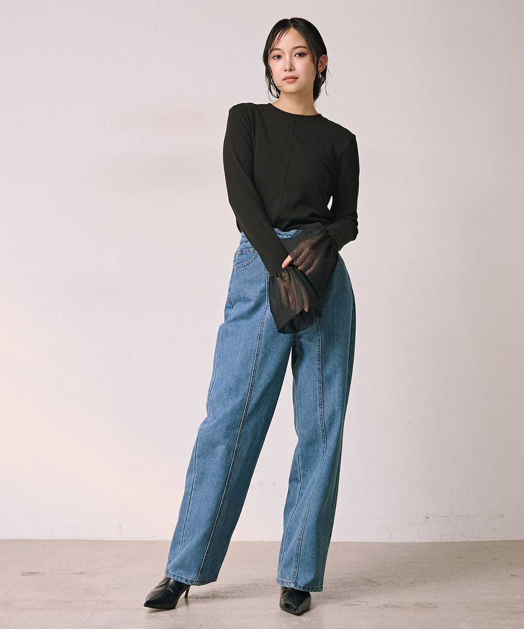 (eliuu)Combination Bell Top