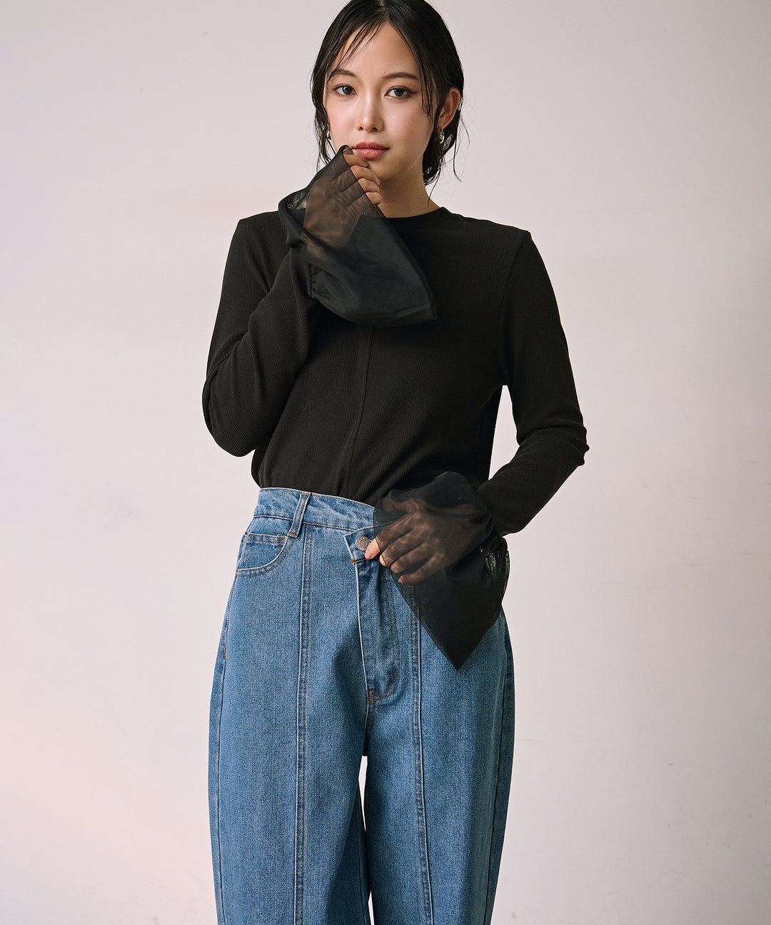 (eliuu)Combination Bell Top