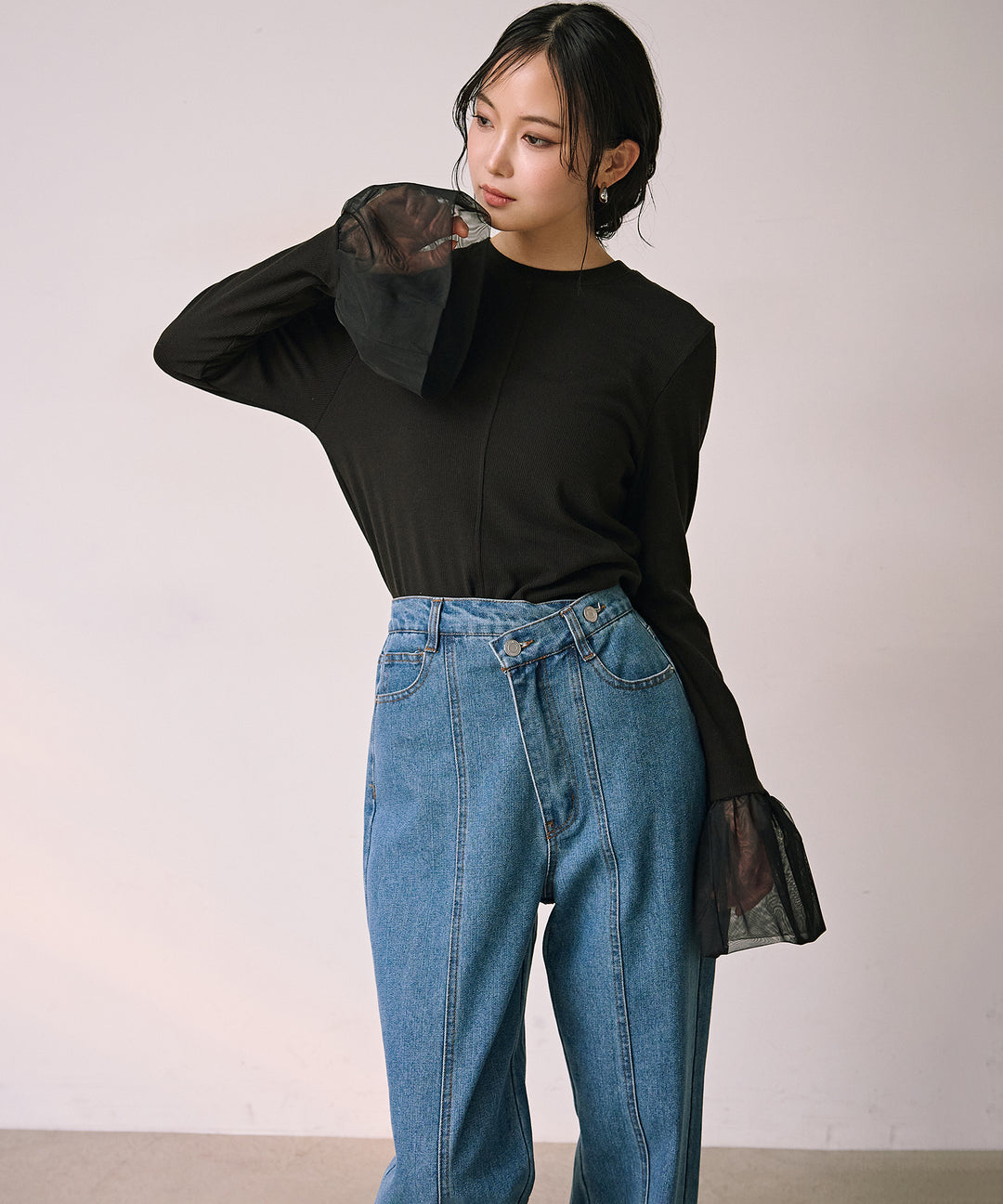 (eliuu)Combination Bell Top