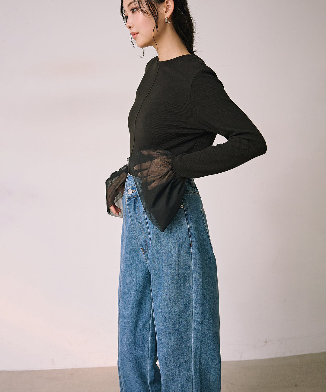 (eliuu)Combination Bell Top