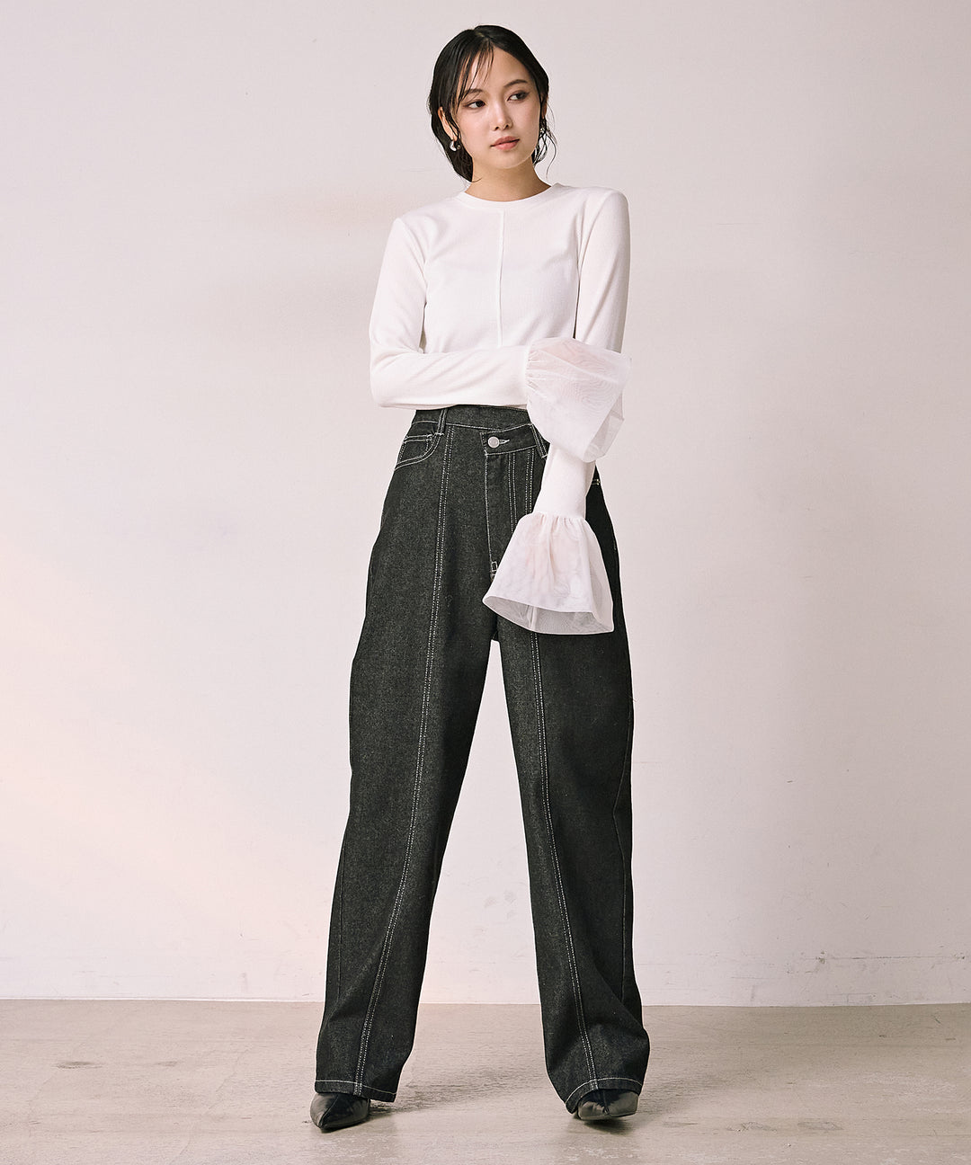 (eliuu)Combination Bell Top