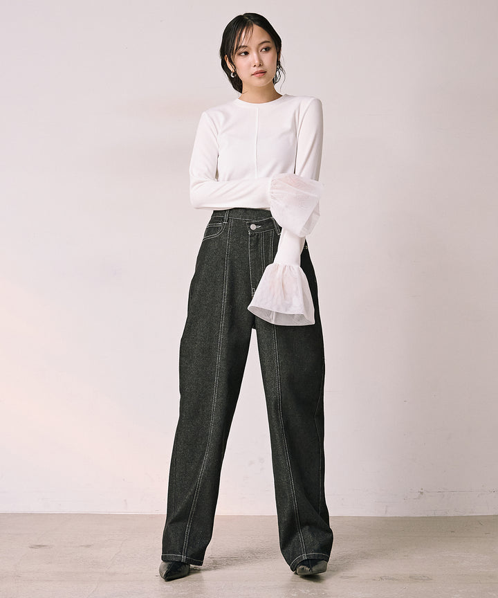 (eliuu)Combination Bell Top