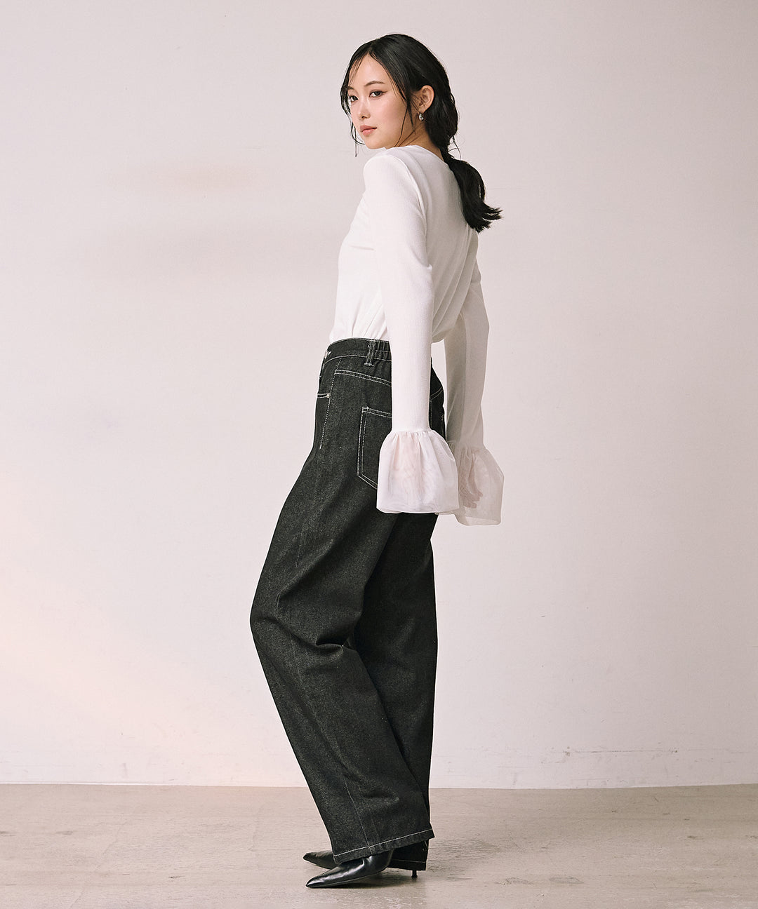 (eliuu)Combination Bell Top