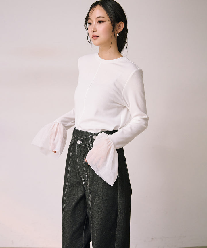 (eliuu)Combination Bell Top