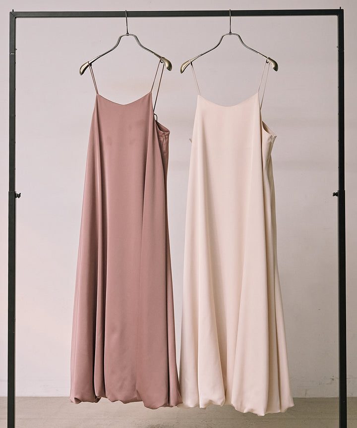 (eliuu)Luminous Satin Balloon C/A Onepiece