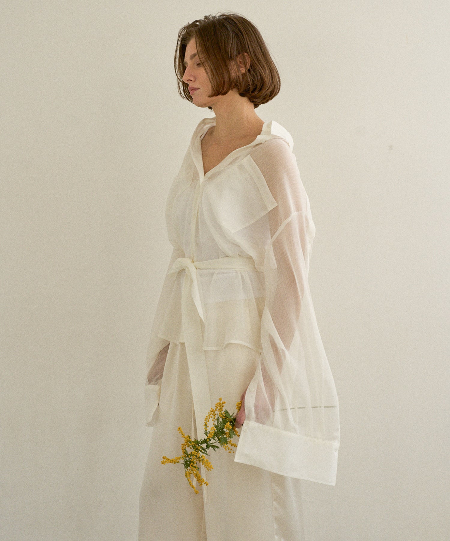HAGOROMO Veil Shirt – MIELI INVARIANT