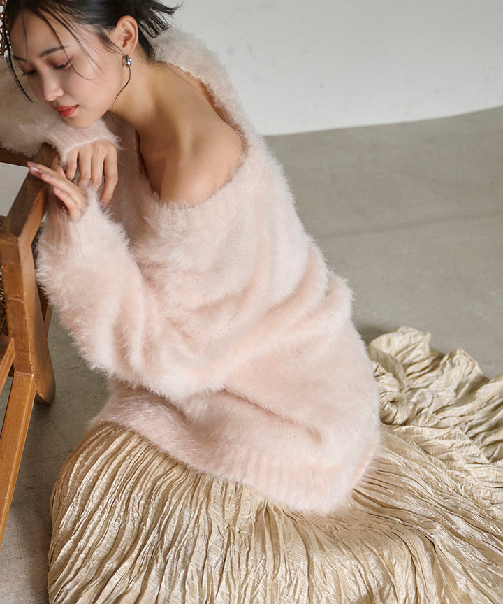 (eliuu)Persian Airy Medium Knit