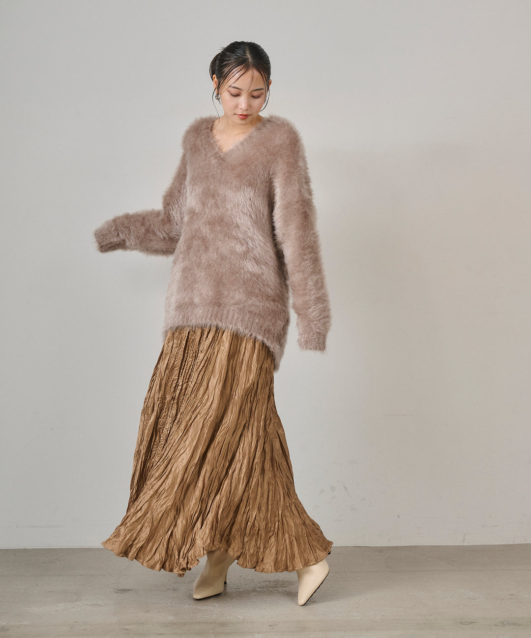 (eliuu)Persian Airy Medium Knit