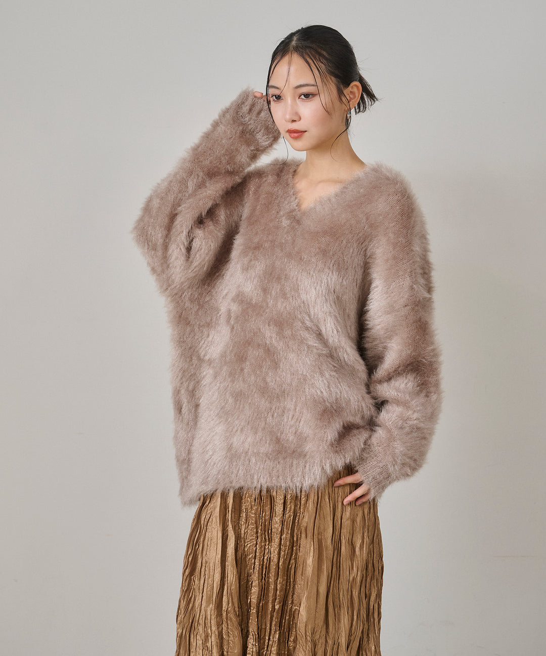 (eliuu)Persian Airy Medium Knit