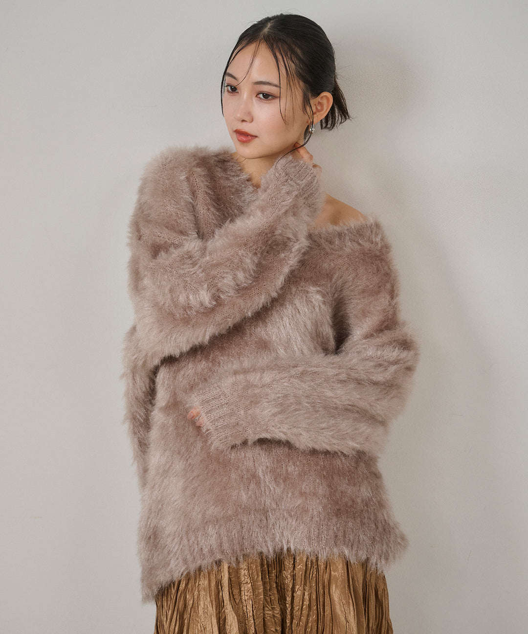 (eliuu)Persian Airy Medium Knit
