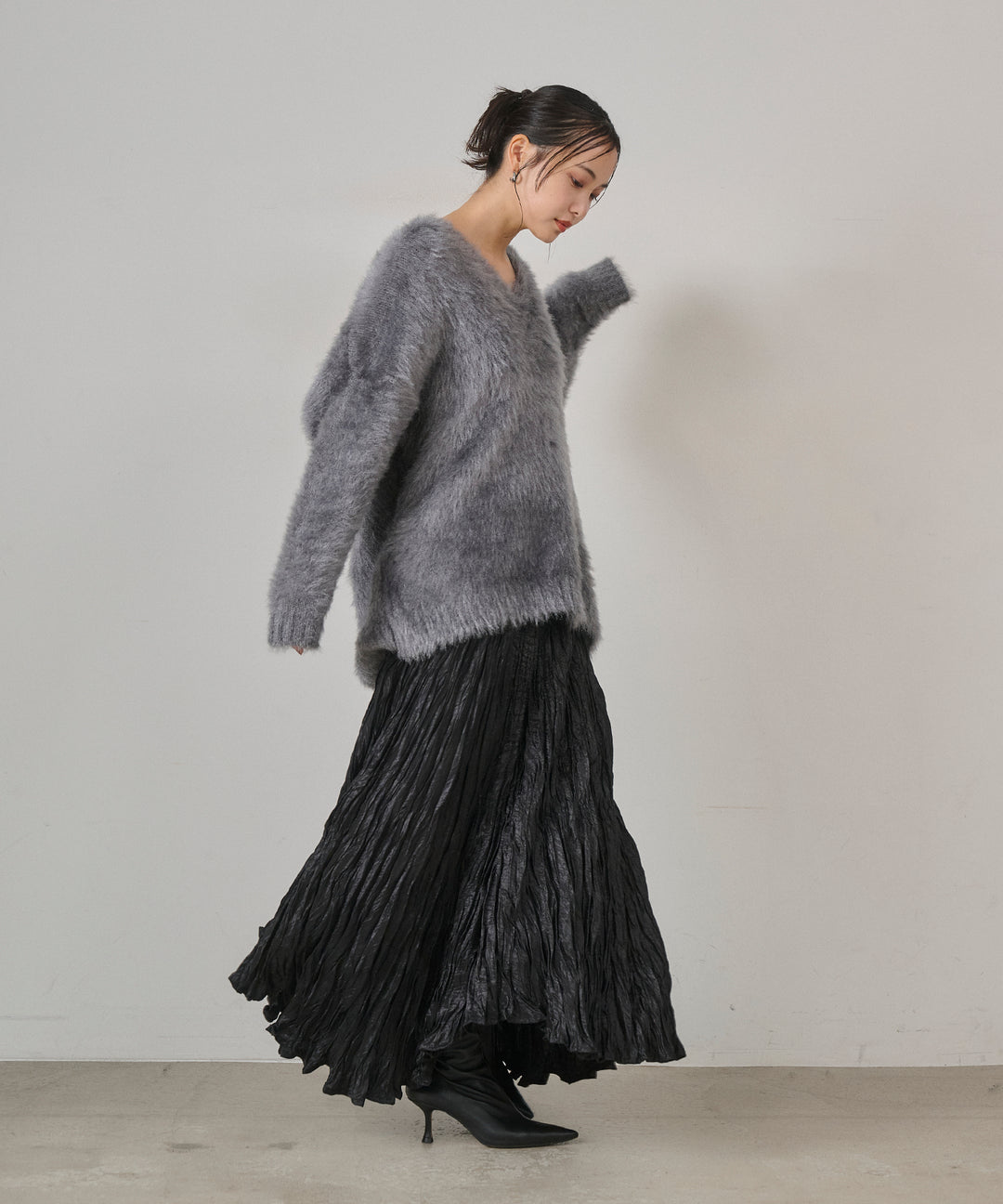 (eliuu)Persian Airy Medium Knit