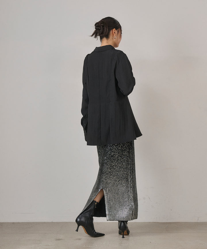 (eliuu)Multi Way Tuck Shirt