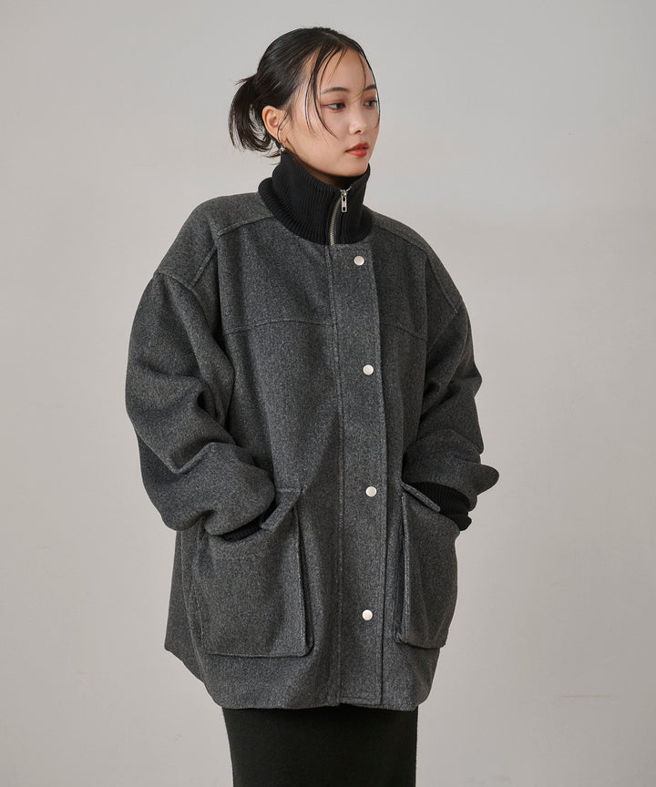 (eliuu)Mossa Middle Jacket