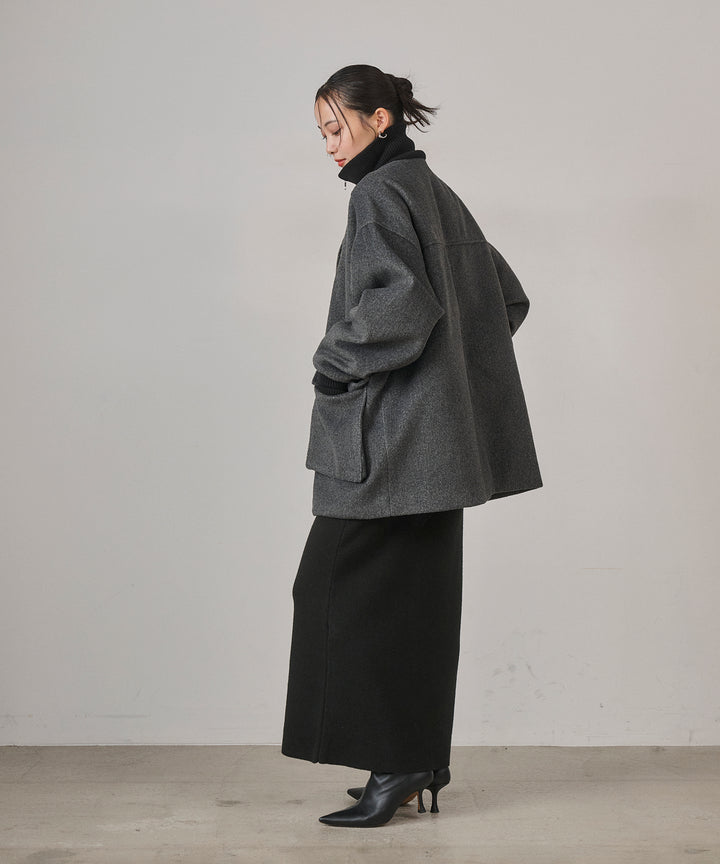 (eliuu)Mossa Middle Jacket