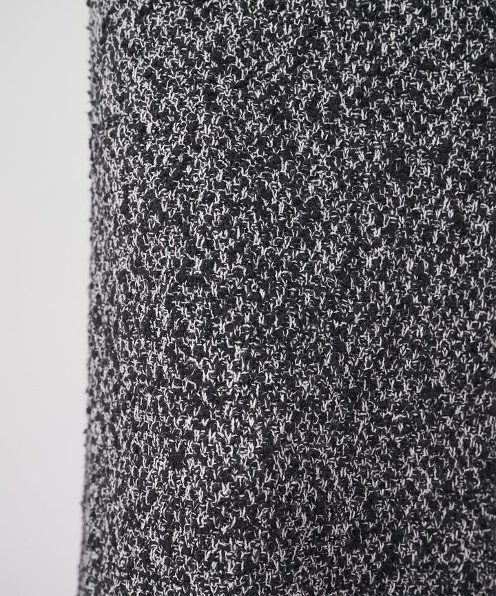 (eliuu)Tweed Like Slub Skirt