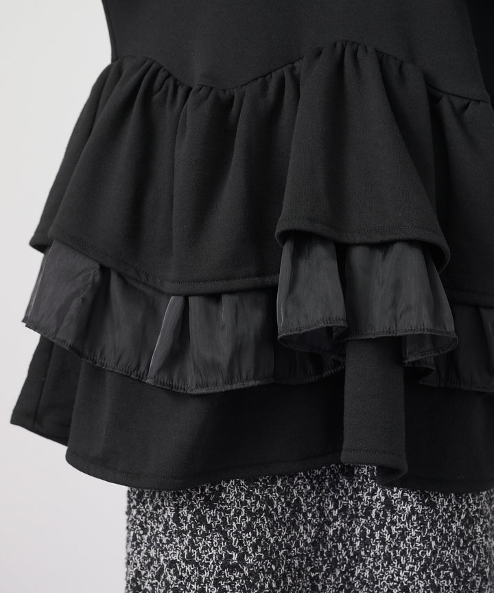 (eliuu)Tiered Peplum Tops