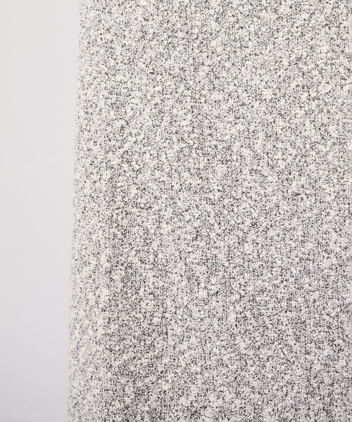 (eliuu)Tweed Like Slub Skirt