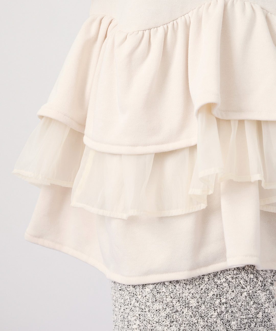 (eliuu)Tiered Peplum Tops