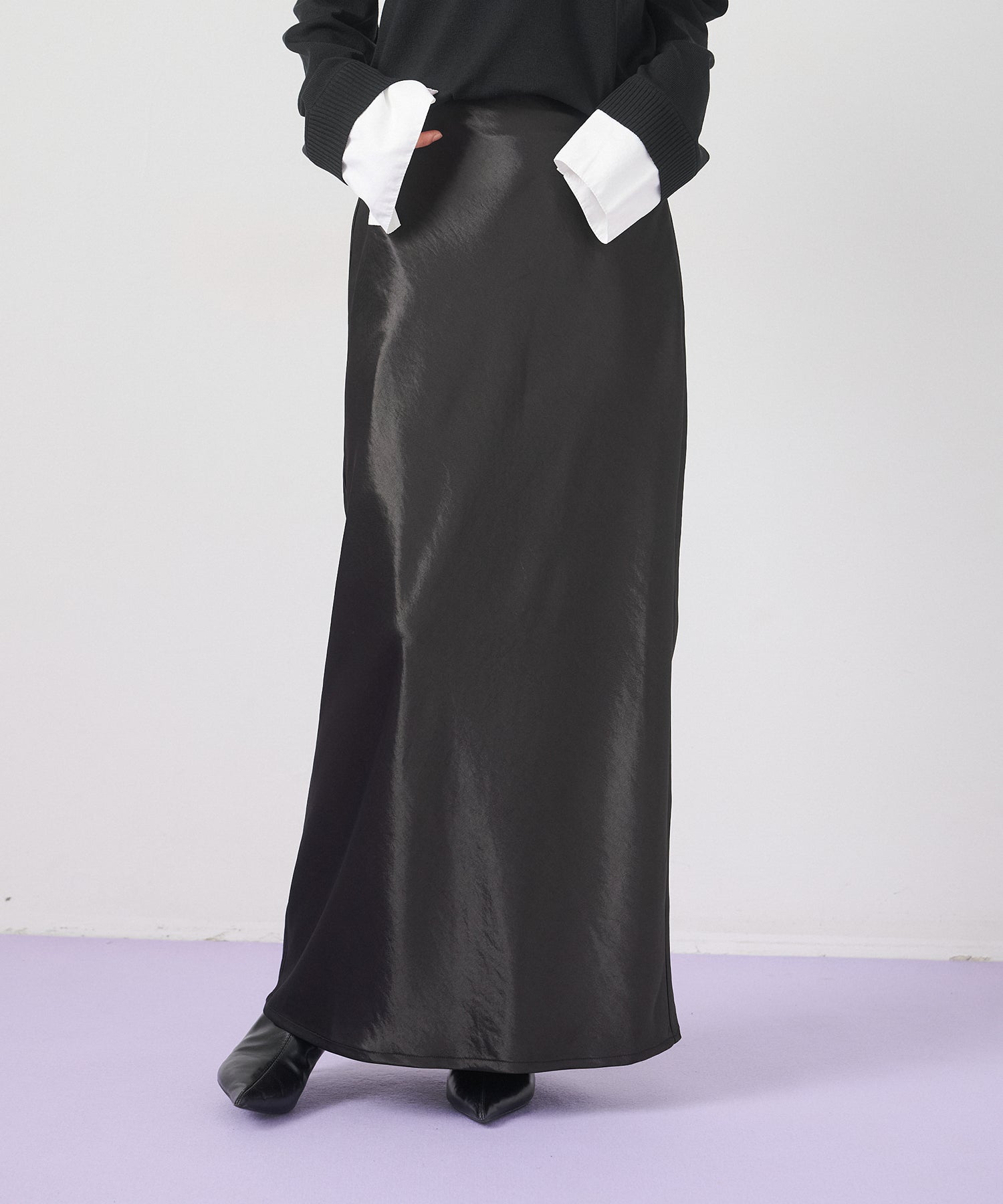 スカート eliuu MIELI INVARANT eliuu)Fringe Knit Skirt – MIELI INVARIANT
