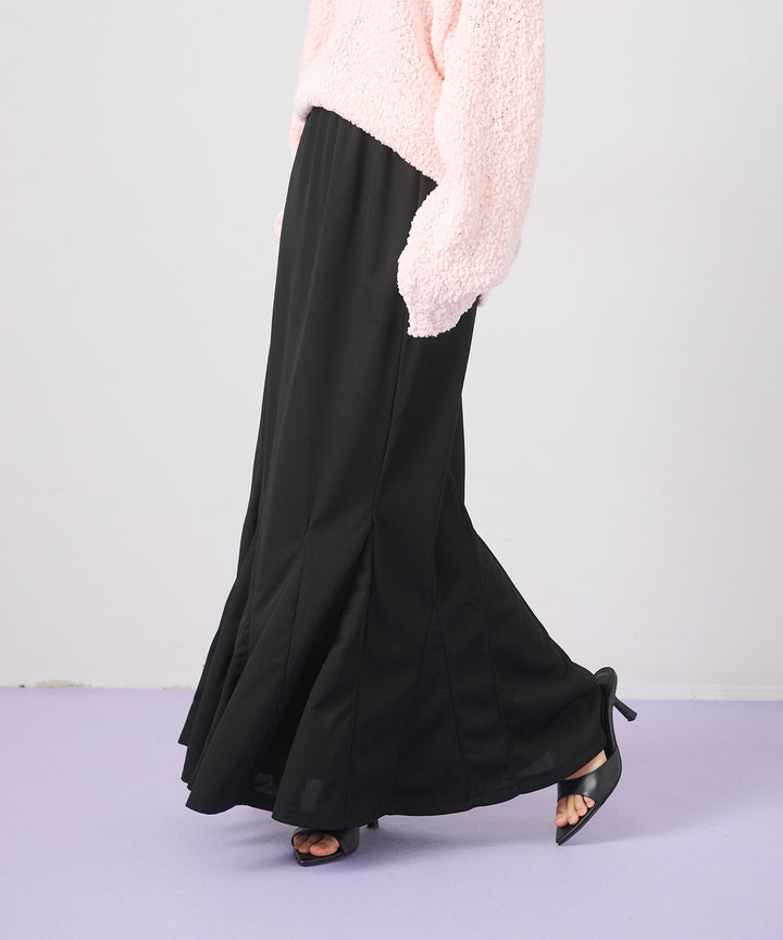 (eliuu)Ribbed Mermaid Skirt