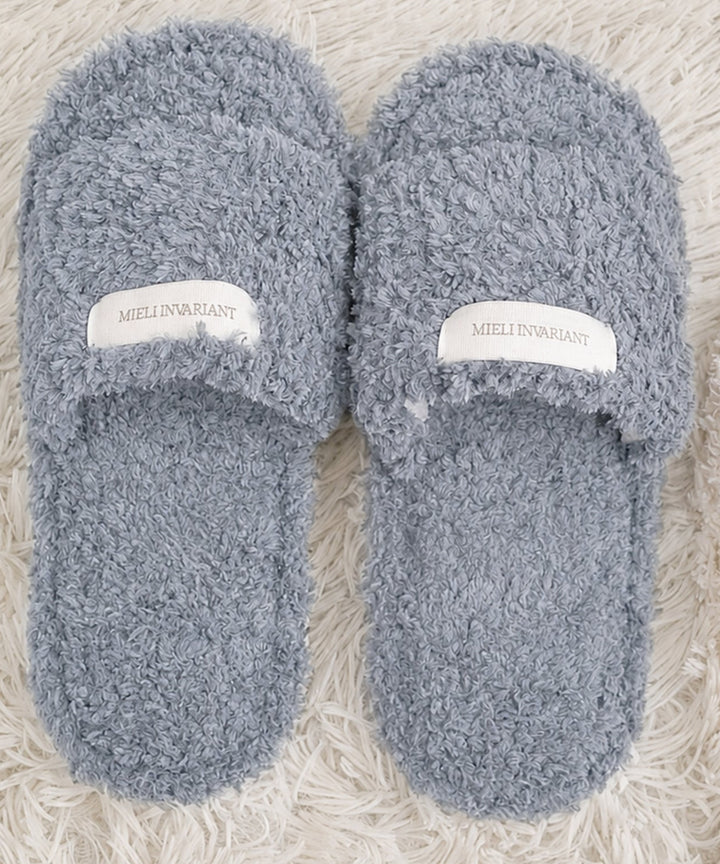 【NOVELTY ¥15,000over】Fluffy Room SLIPPERS / GRAY